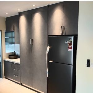 Kabinet dapur moden dengan quartz stone Selangor