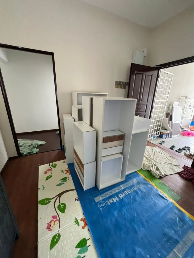 Cabinet at customer home
