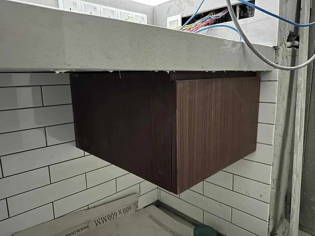Ongoing cabinet work