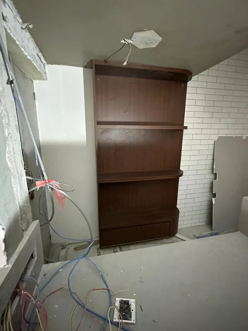 Ongoing installation work