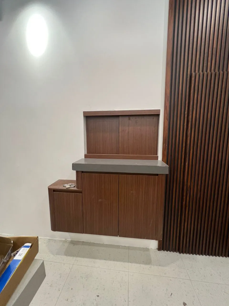 Home cabinet installation