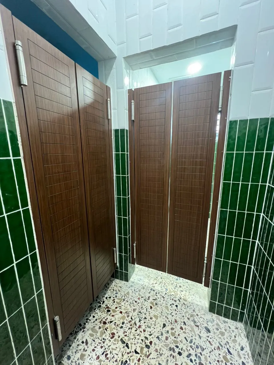 Custom toilet cabinet door