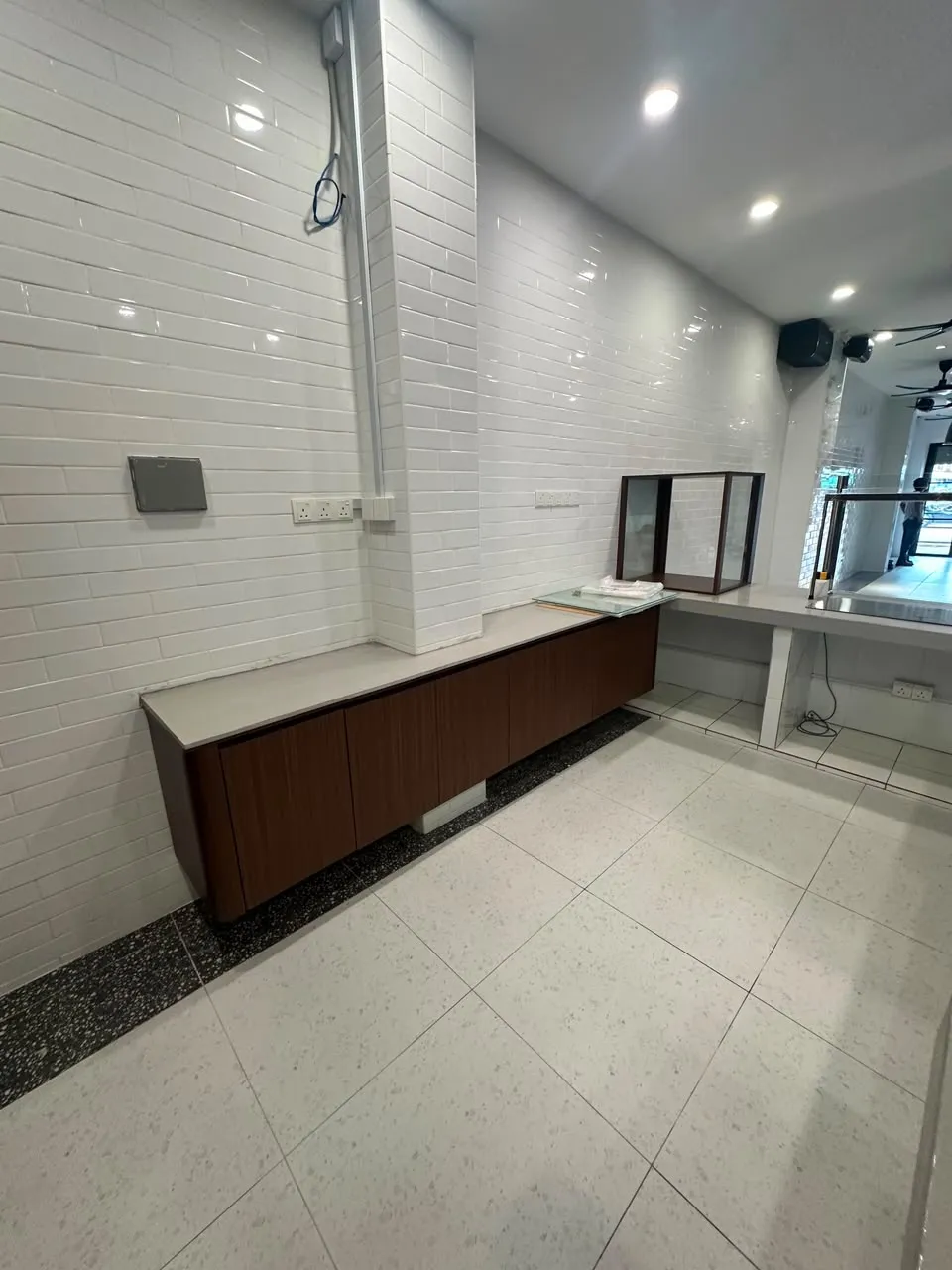 Commercial cabinet work for restaurant